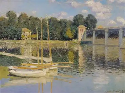 Monet, Claude: Bridge at Argenteuil